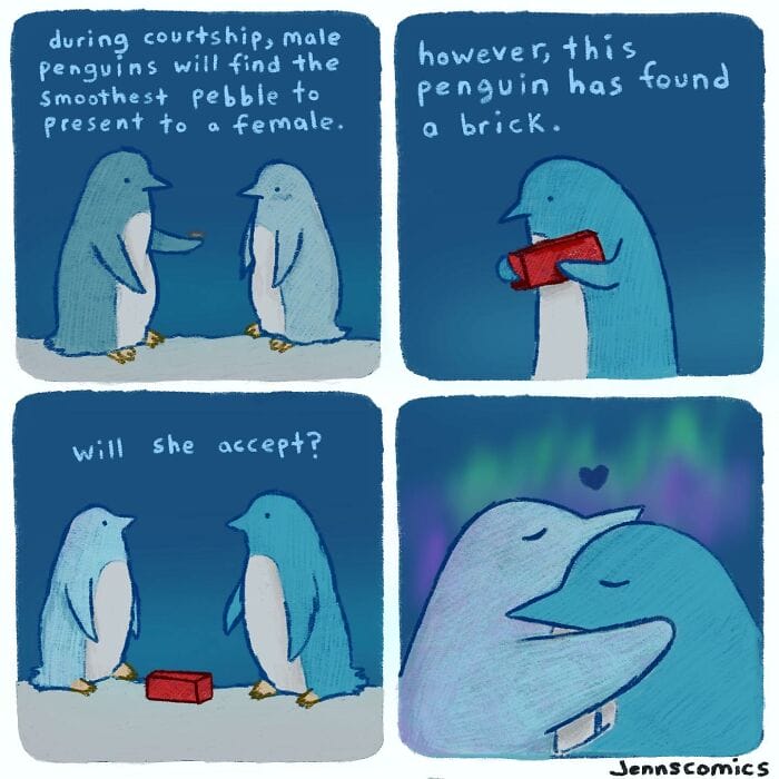 19-15 20 Bad Comics with Witty Endings by the Artist who have a dark sense of humour