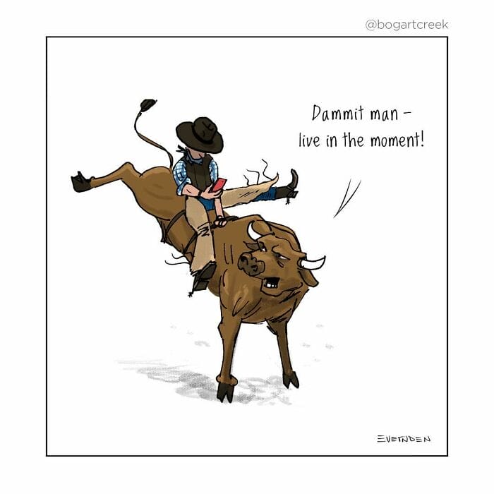 19-21 30 Humor Single Panel Comics By ‘Bogart Creek’