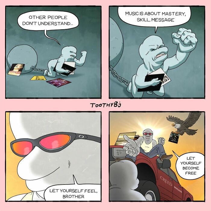 19-24 Every Dark Humor Fan Will Fall in Love With "Toothy Bj's" 20 Deliciously Quirky Comics