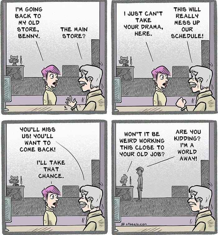 19-8 15+ Stephen Beals comics Sums Up the Struggles People Face Working in Retail