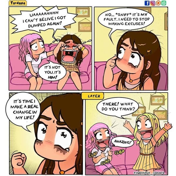 19-9 20 Relatable Comic Strips about Relationships and Life