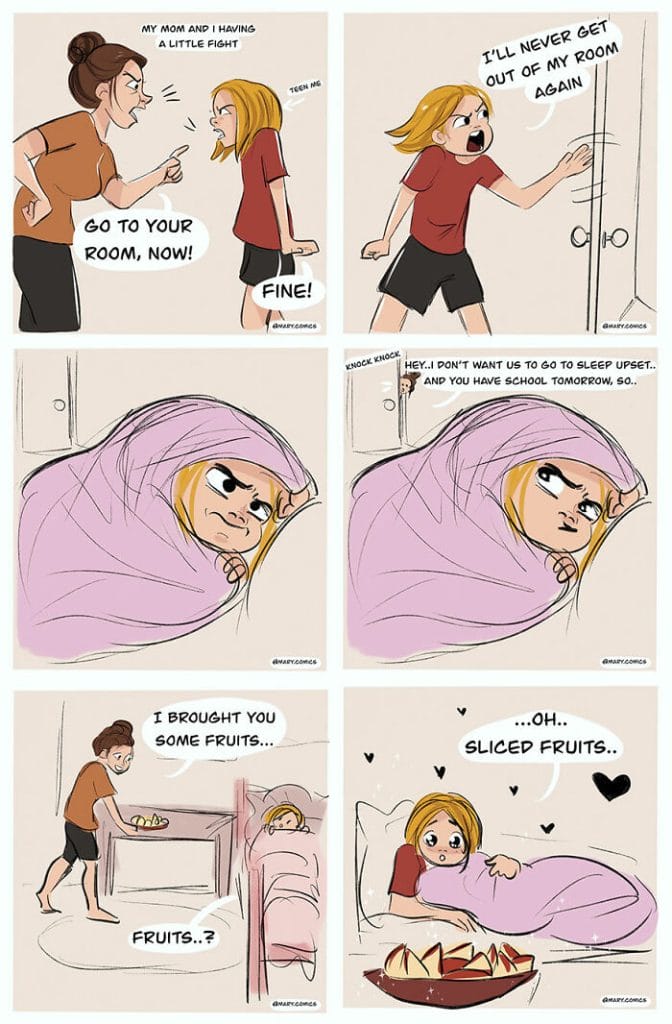 2-30-672x1024 Here are Slice-of-Life Comics about a Young Woman and Her Relationship (34 Drawings)