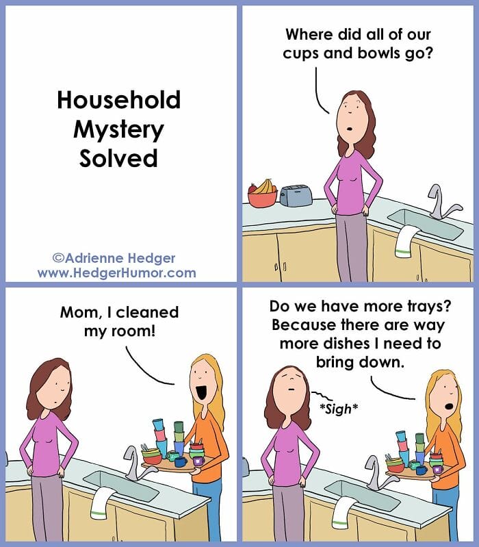 2-7 Hedger Humor Creates 20 Cartoons That Depict Life's Ridiculous Moments