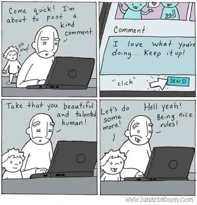 2-8 20 Comics Feature the Daily Struggles and Successes of a Half Man/Half Moon Monkey