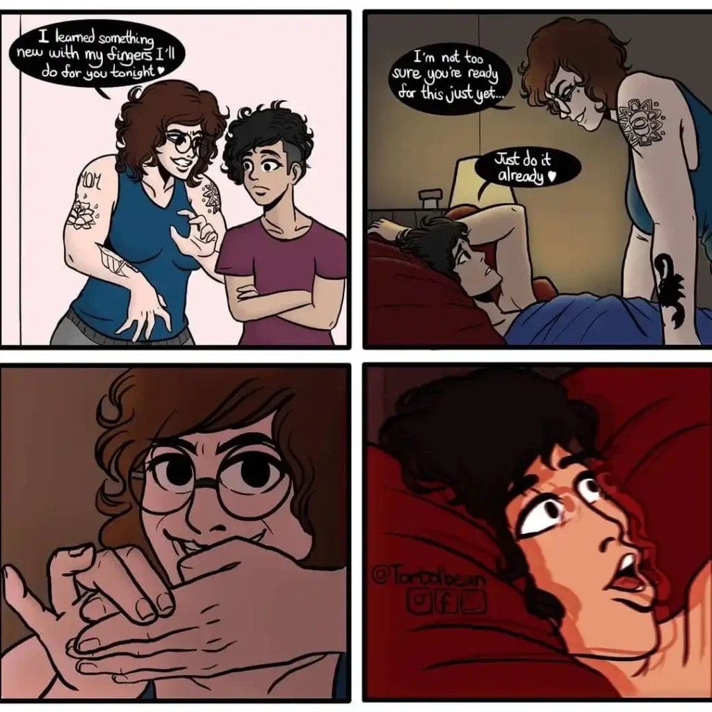20-1 18 Tortolbean Doodles About Him and His Girlfriend Doing Random Stuff
