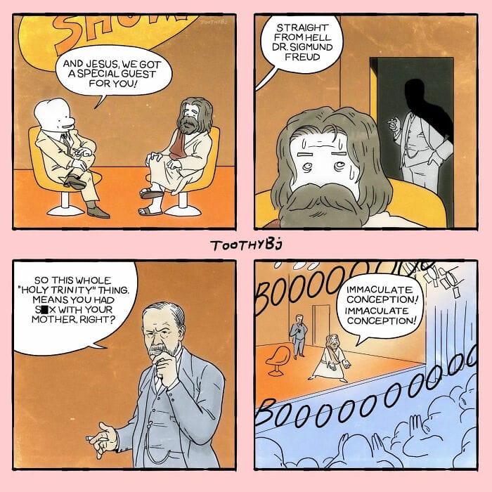 20-24 Every Dark Humor Fan Will Fall in Love With "Toothy Bj's" 20 Deliciously Quirky Comics