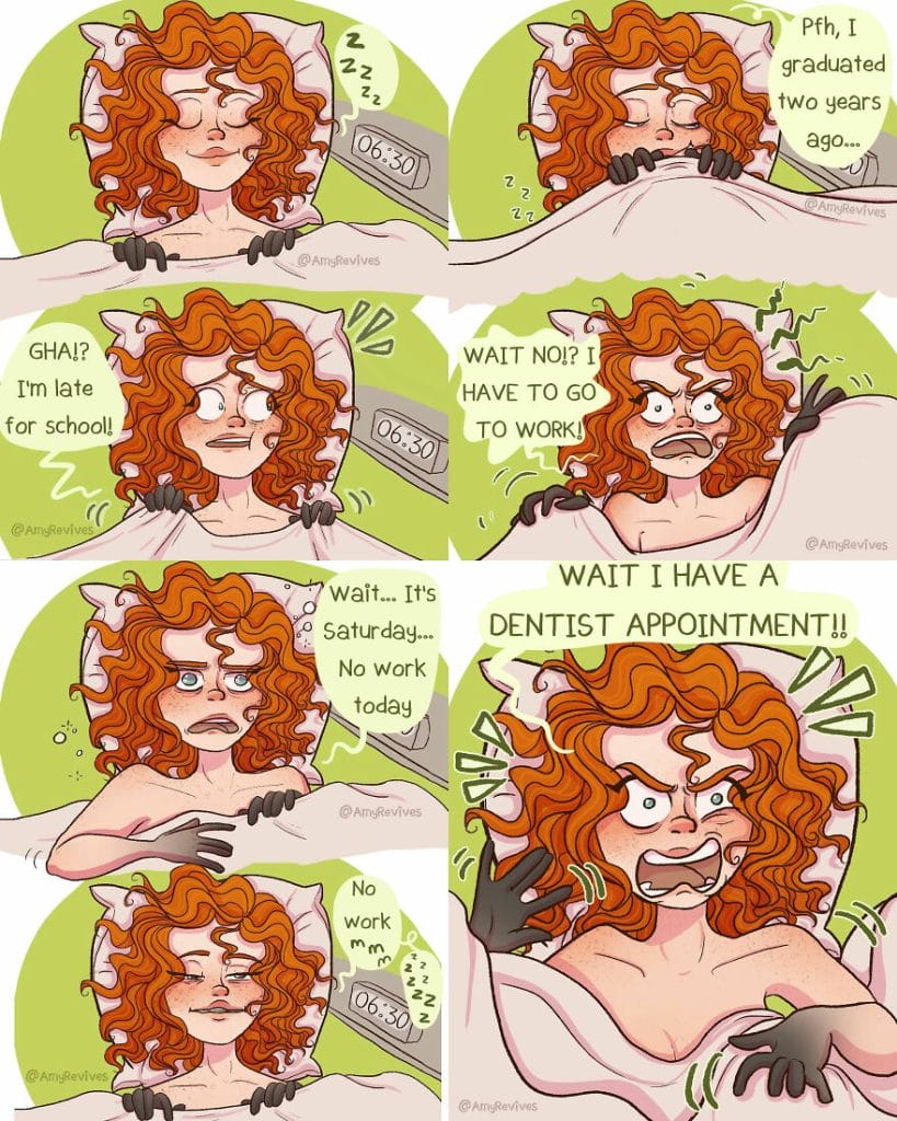 3-25-819x1024 Fuuny Comics by a medical student who did not dare to become a comedian, but finally got the courage (20 comics)