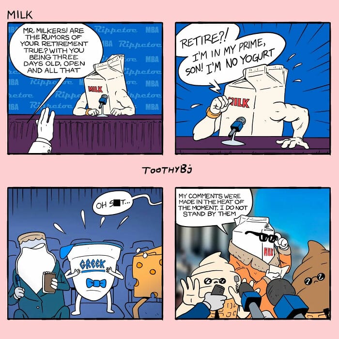 3-33 Every Dark Humor Fan Will Fall in Love With "Toothy Bj's" 20 Deliciously Quirky Comics