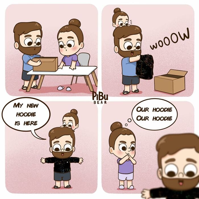 3-5 20 Relatable Comics Show the Daily Life Adventures of Being in a Relationship