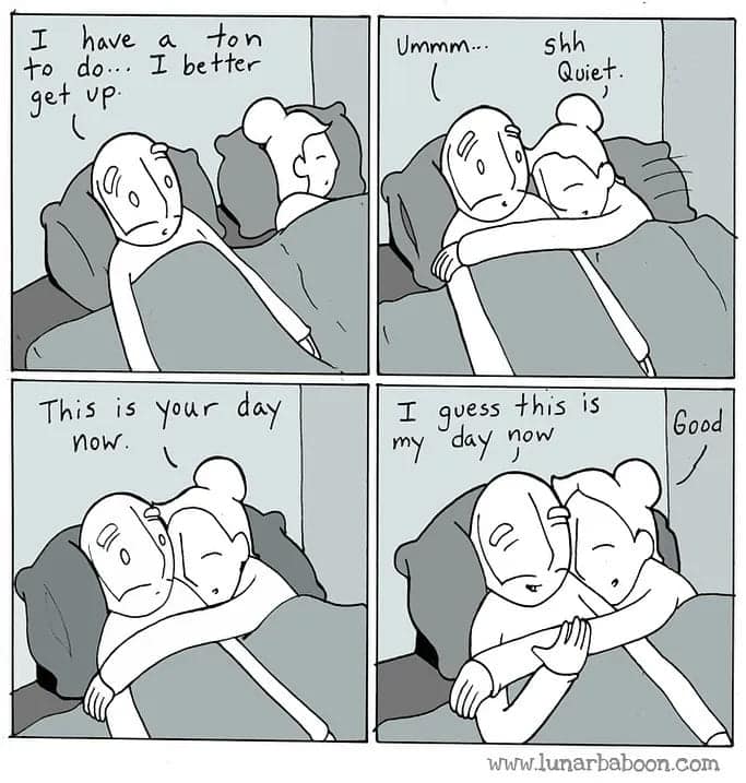 3-7 20 Comics Feature the Daily Struggles and Successes of a Half Man/Half Moon Monkey