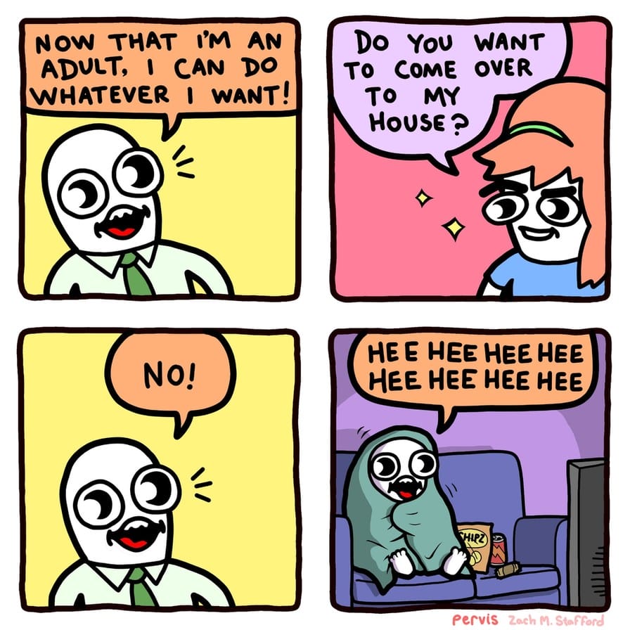 4-5 17 Pervis Comics Capture a Humorous and Relatable Take on Everyday Situations