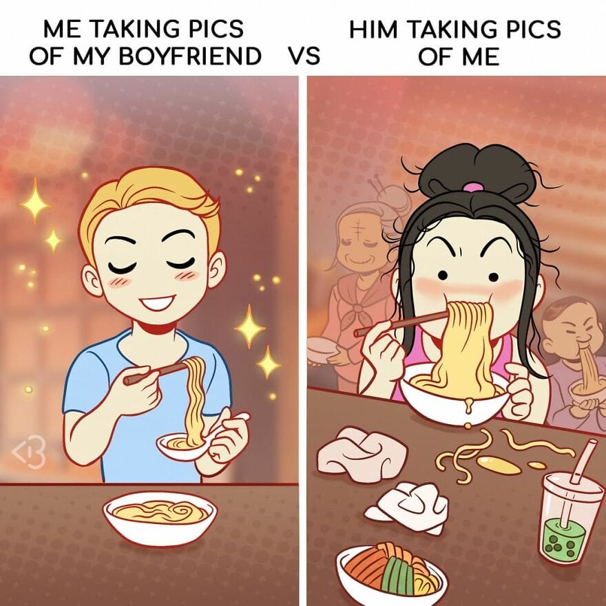 4-5 18+ Blogi Comics Illustrates Different Types of People According to One Situation