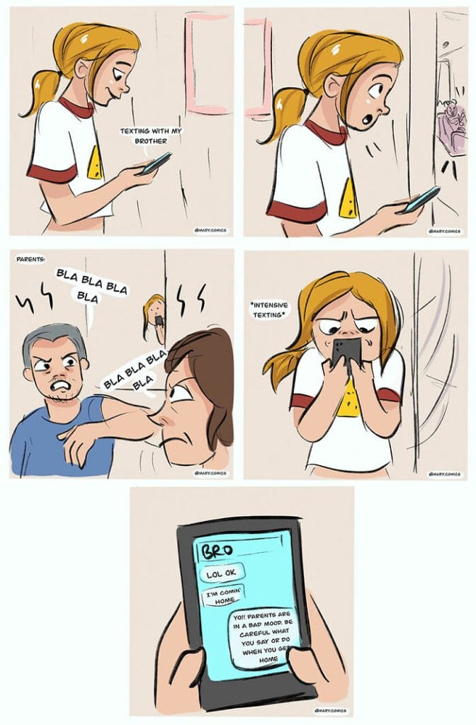 7-28-672x1024 Here are Slice-of-Life Comics about a Young Woman and Her Relationship (34 Drawings)