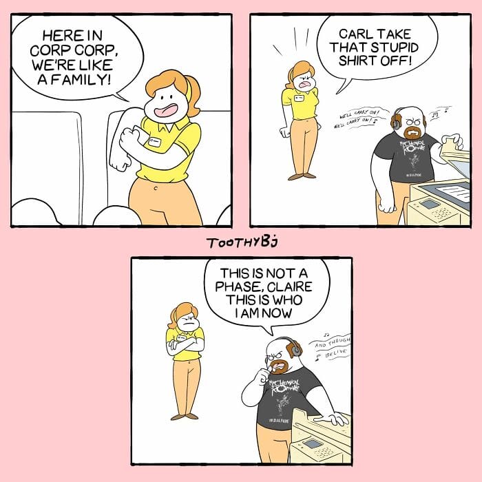 7-33 Every Dark Humor Fan Will Fall in Love With "Toothy Bj's" 20 Deliciously Quirky Comics