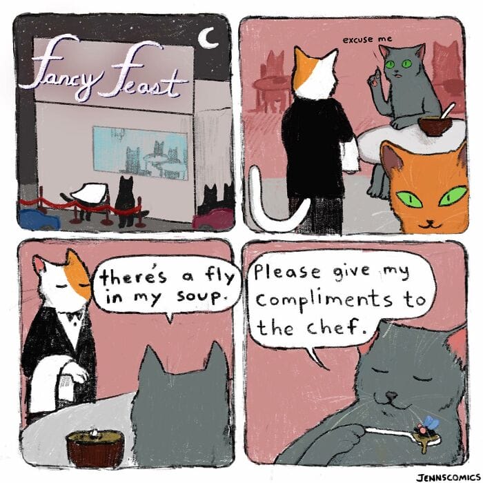 8-23 20 Bad Comics with Witty Endings by the Artist who have a dark sense of humour