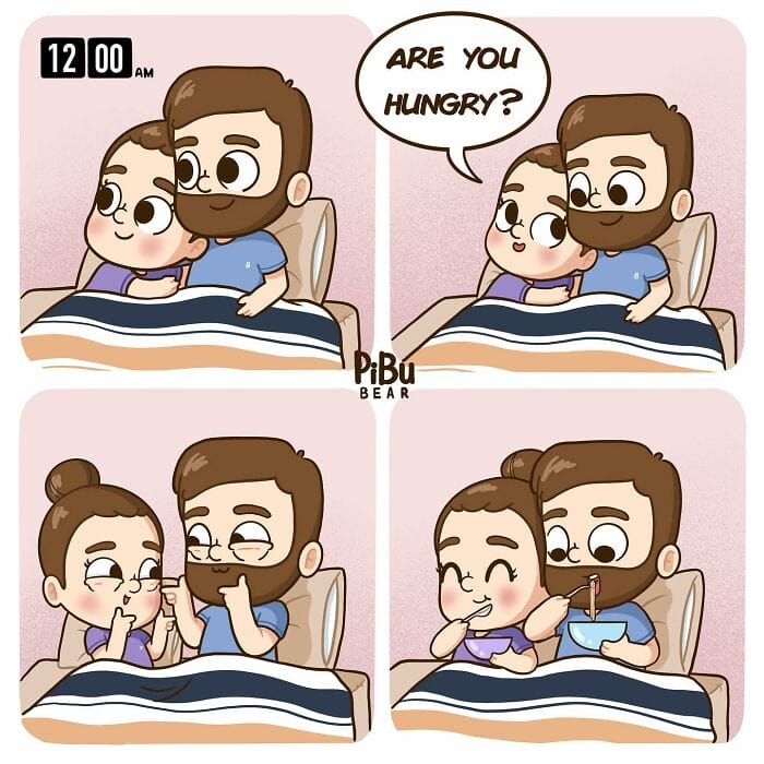8-4 20 Relatable Comics Show the Daily Life Adventures of Being in a Relationship