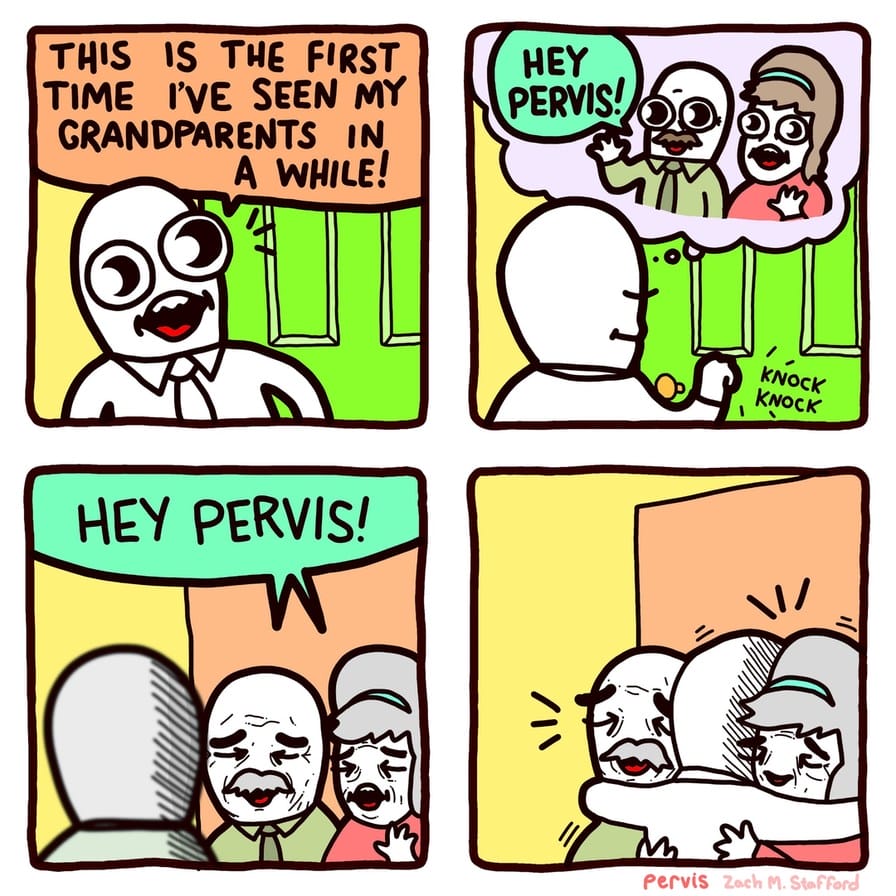 8-5 17 Pervis Comics Capture a Humorous and Relatable Take on Everyday Situations