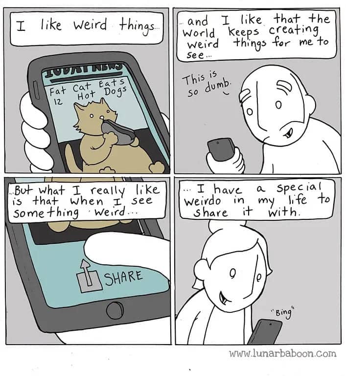 8-6 20 Comics Feature the Daily Struggles and Successes of a Half Man/Half Moon Monkey