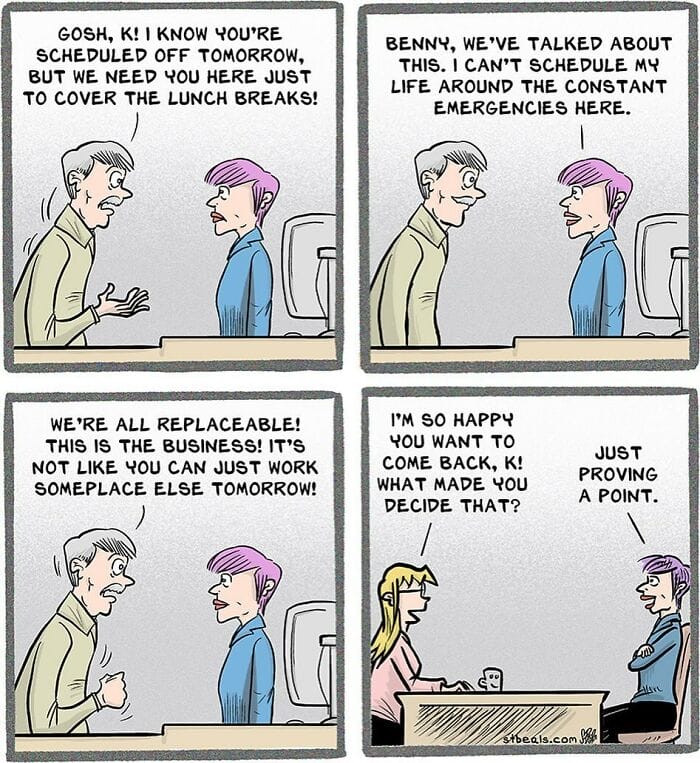 9-13 15+ Stephen Beals comics Sums Up the Struggles People Face Working in Retail
