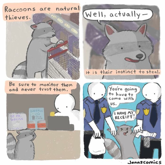 9-22 20 Bad Comics with Witty Endings by the Artist who have a dark sense of humour