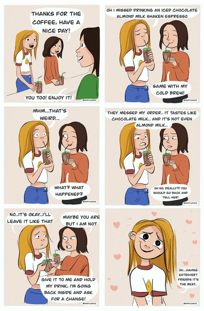 9-27-672x1024 Here are Slice-of-Life Comics about a Young Woman and Her Relationship (34 Drawings)