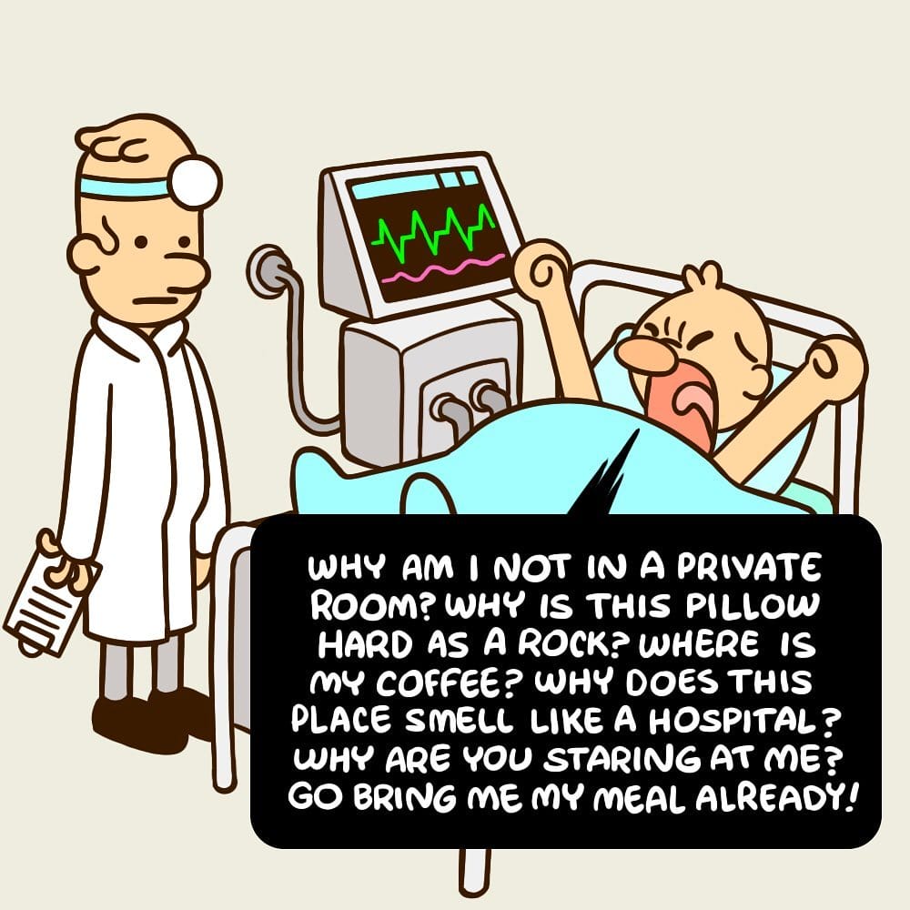 Impatient-patient-2 A Cartoonist Unleashing Dark Humor Through 10+ Captivating Comics