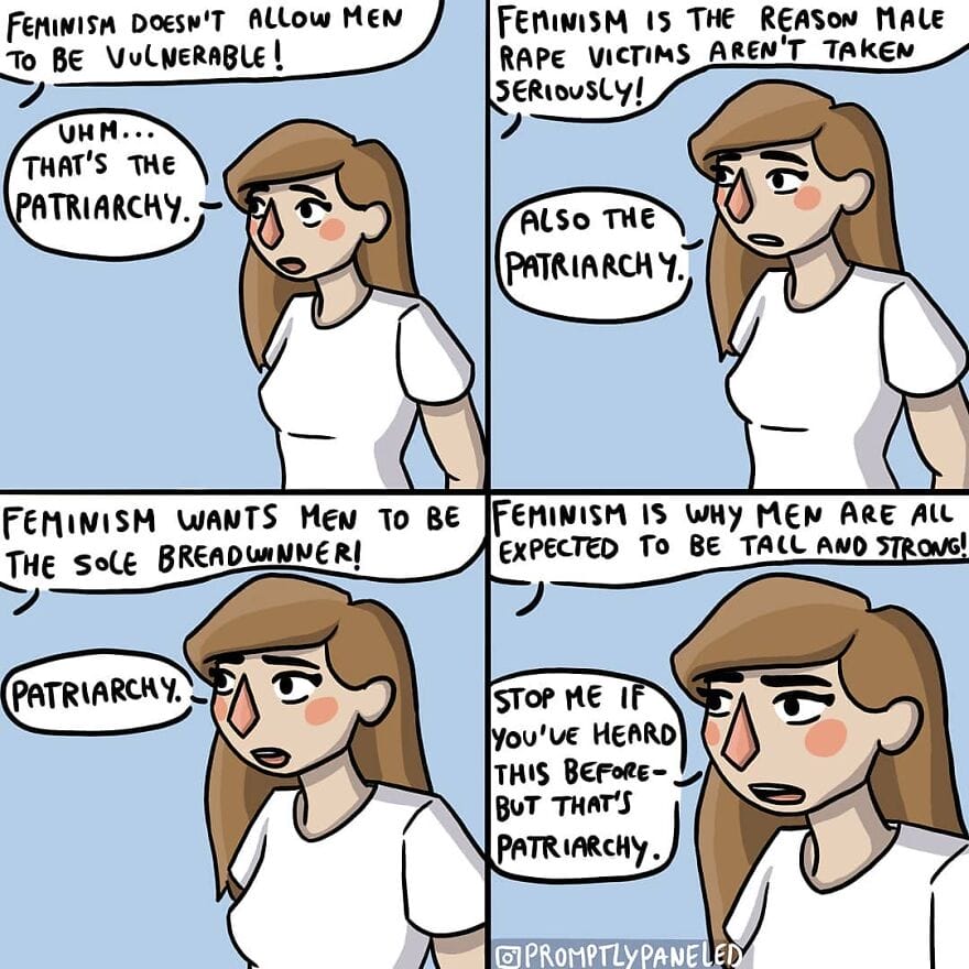 1-26 17+ Promptly Paneled Comics Show Everyday Life Problems and Experiences Faced by Women