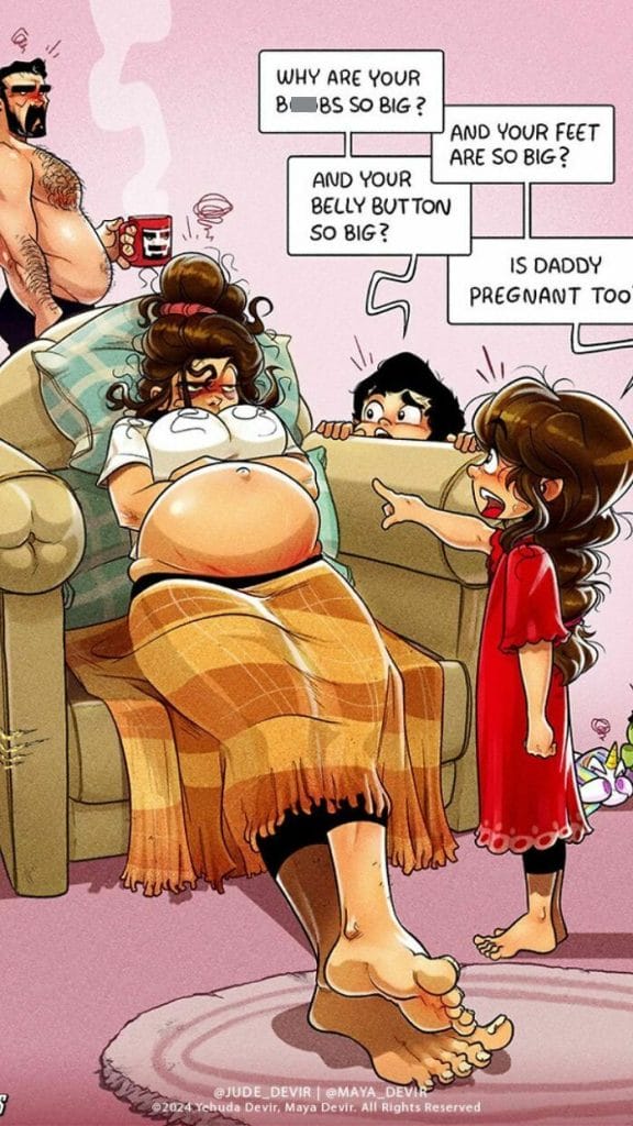 1-88-576x1024 15 Funny and Relatable Comics by Yehuda and Maya Devir That Capture Parenthood Perfectly