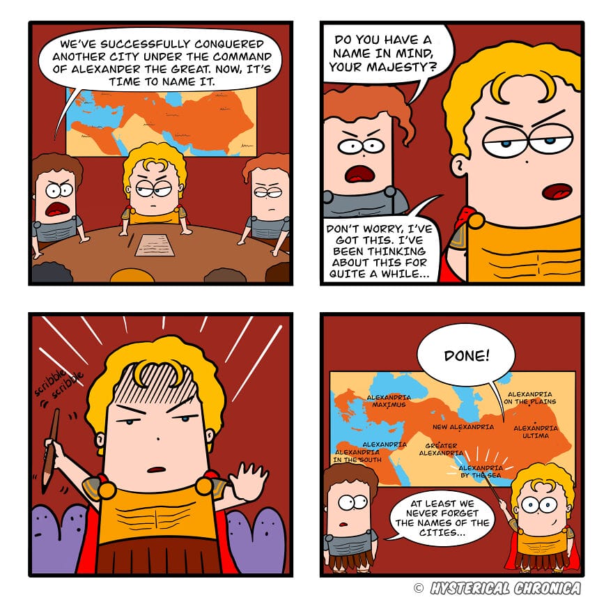 1-98 20 Comics That Put Historical Figures in Modern Day Predicaments