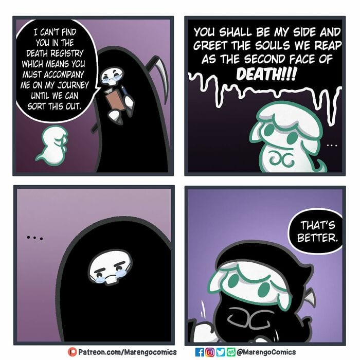 1-99 20 Touching Comics on Life, Death, and the Afterlife by Marengo Lambert