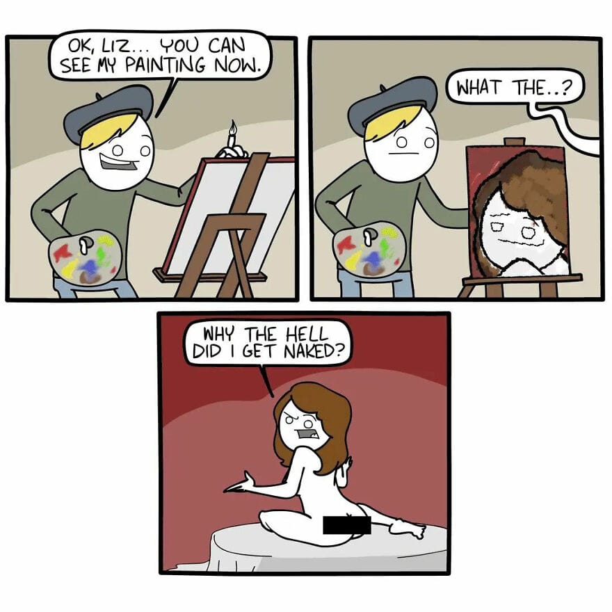 10-1 14+ Times Ryan Hudson comics Turns Everyday Moments  into Humorous Illustrations