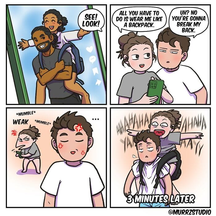 10-103 20 Funny and Relatable Comics That Show What Happens When You Get Too Comfortable in Your Relationship