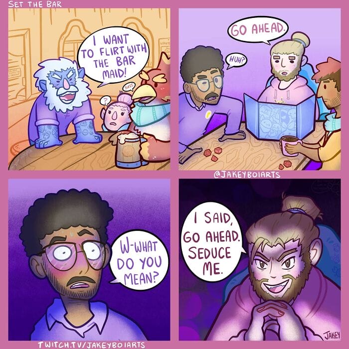 10-15 10+ Times Artist Jakey Boi Arts Creates Random Comics About Dungeons