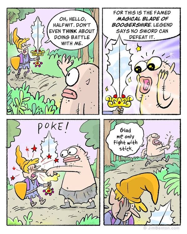 10-21 Cartoonist Jim Benton Makes 20 Cynical Comics Full of Humorous Twists