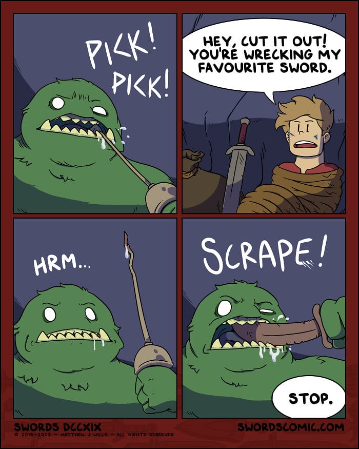 10-25 Here are 15 Swords Comic Strips That Revolves Around Magical Swords