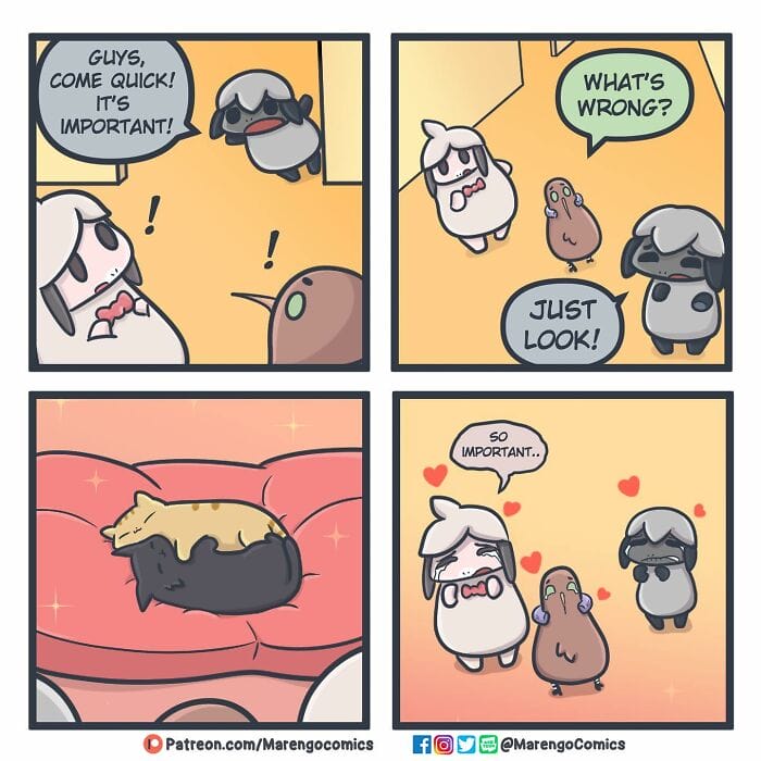 10-71 20 Comics: Follows The Adventures of a Sheep Named Marengo and His Friends