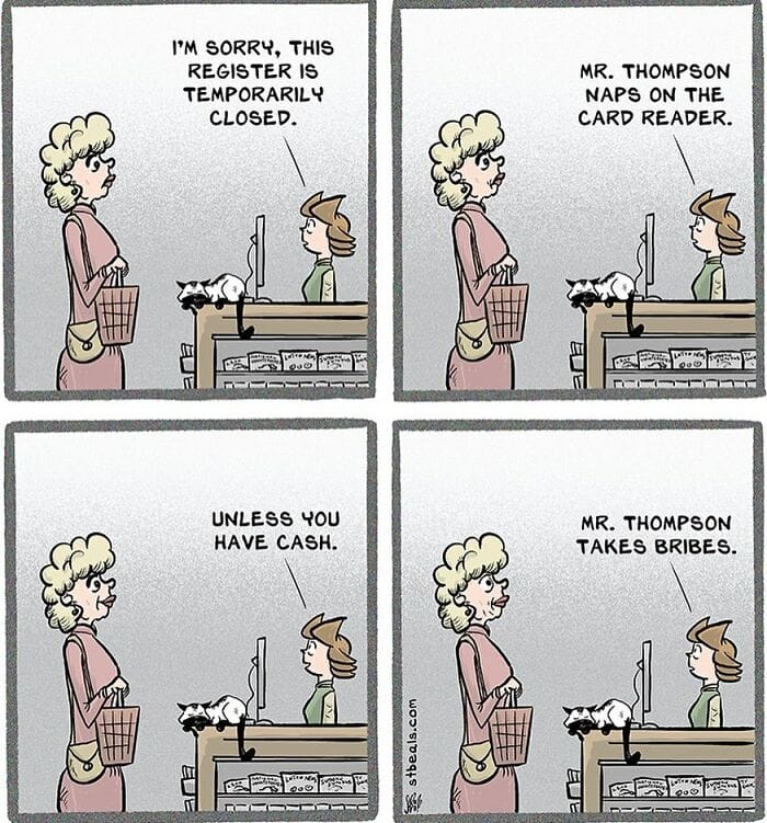 10-80 20 Hilarious Comics by Stephen Beals That Perfectly Illustrate the Daily Life of a Retail Worker