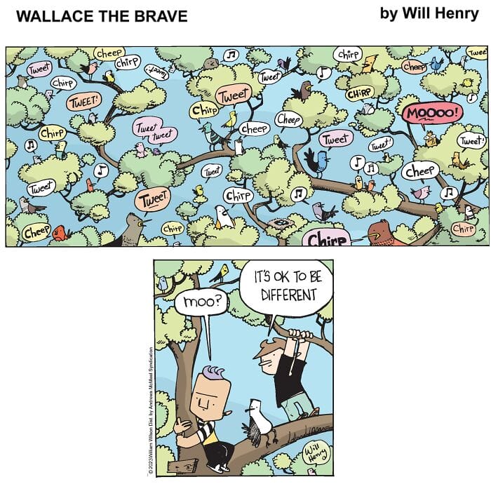 10-96 20 Hilarious 'Wallace the Brave' Comics That'll Make Your Day Better