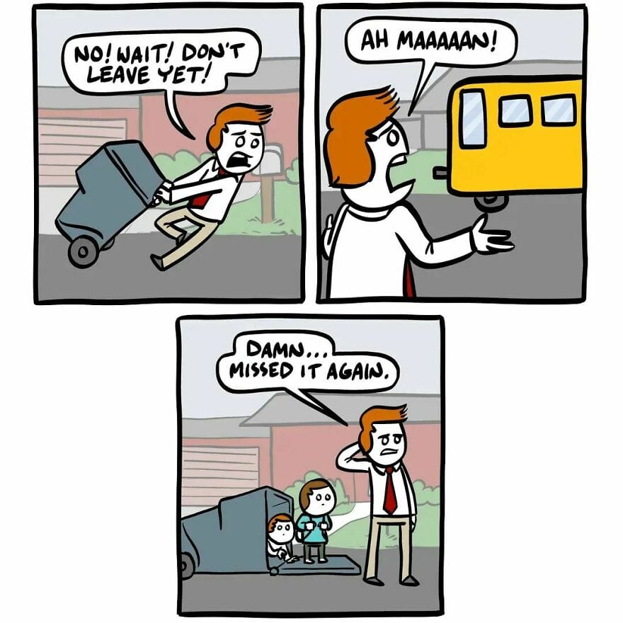 11-1 14+ Times Ryan Hudson comics Turns Everyday Moments into Humorous Illustrations