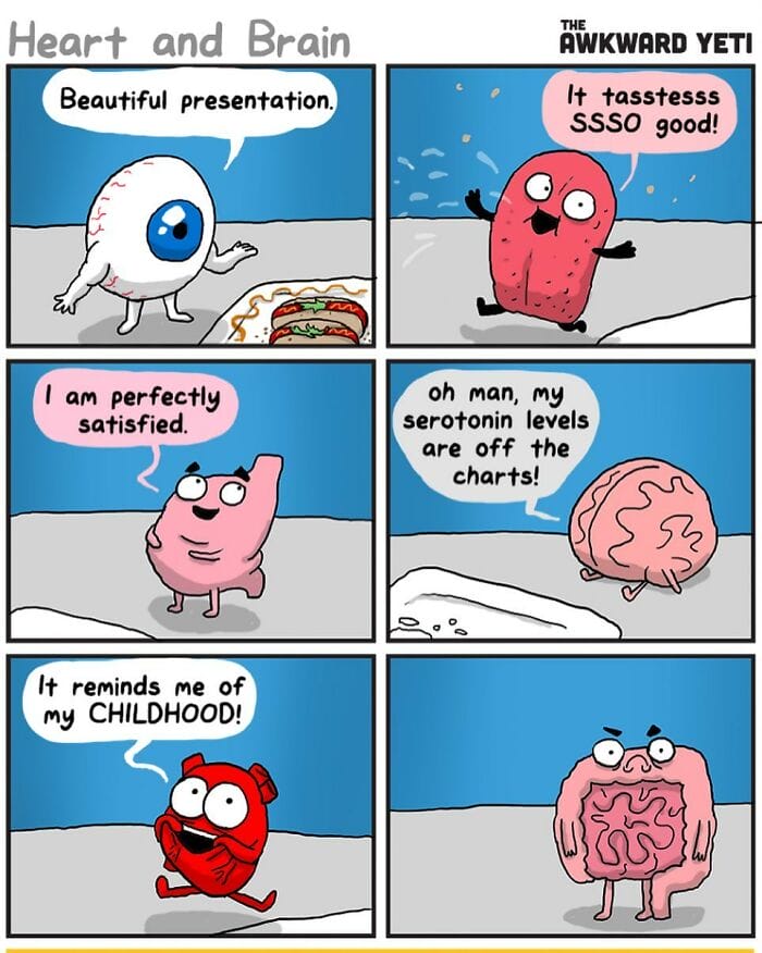 11-33 Heart and brain 20 Best the awkward yeti comics
