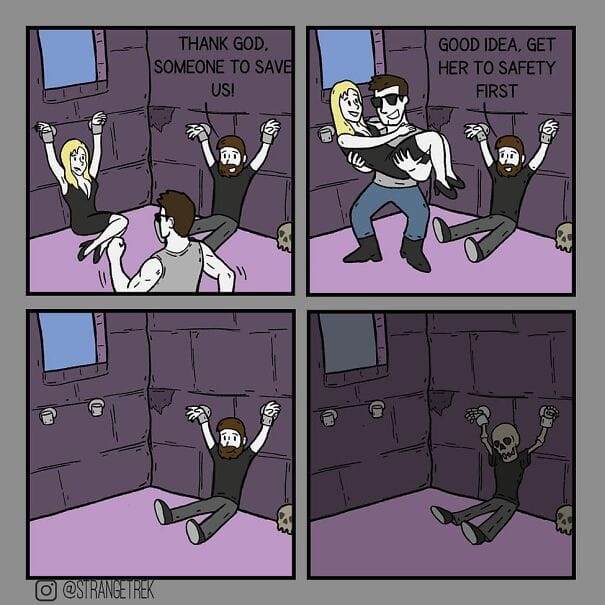 11-49 15+ Horror and Dark Comics with Unexpected Twists By "Strangertrek"