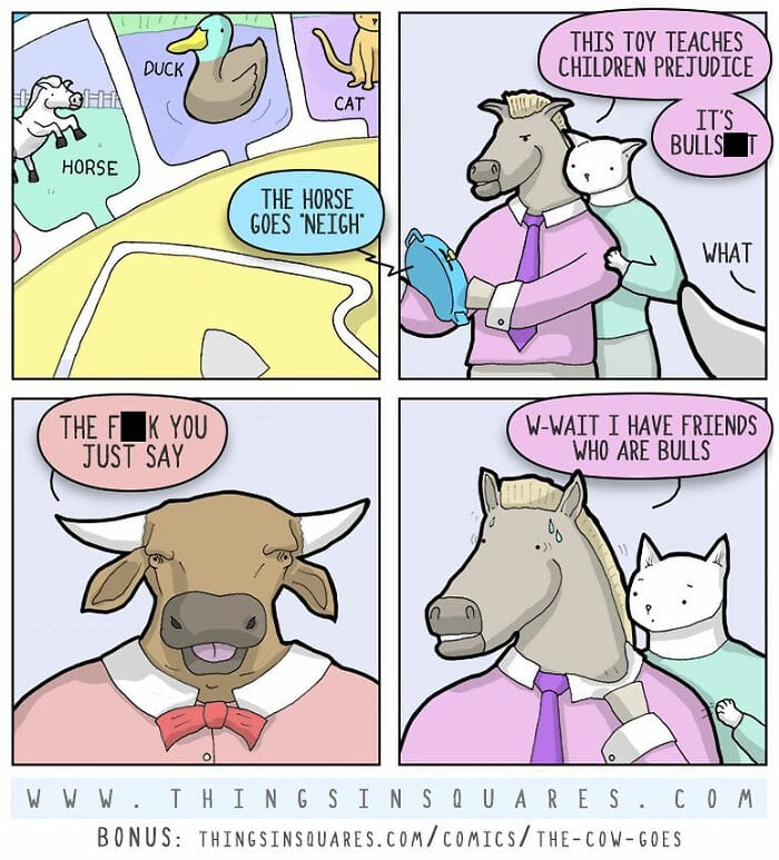 11-57 18+ Things in Squares Makes Absurd and Funny Comics That will make you Laugh