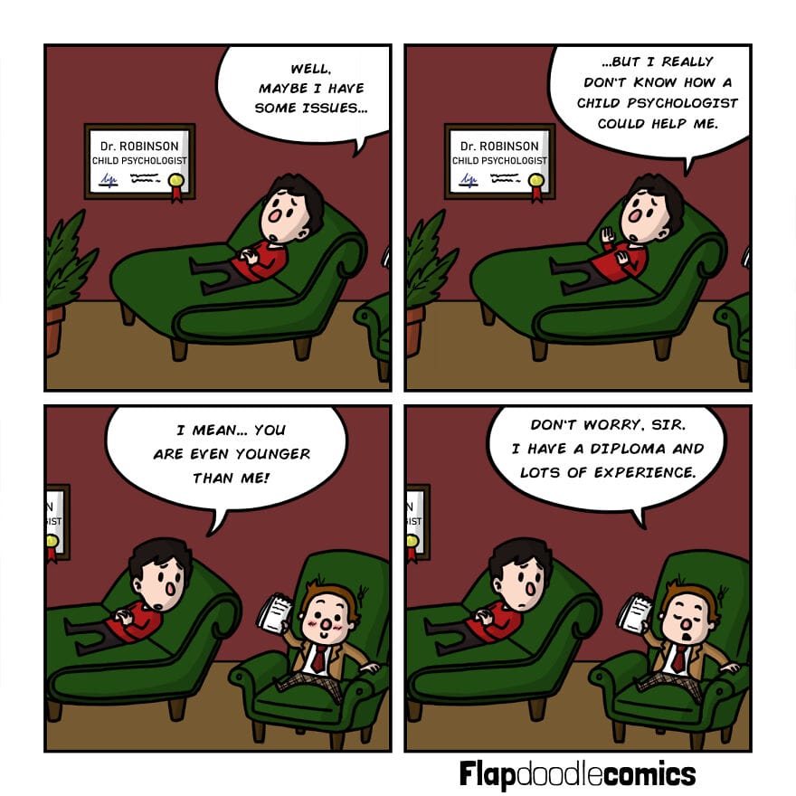 11-60 20 Flap Doodle Comics Dark and Silly Situations Through his Comics