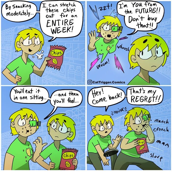 11-94 23 Sharp and Hilarious 'Cat Trigger' Comics with Surprising Endings by This Artist