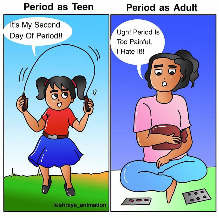 11-95 20 Funny Comics That Perfectly Capture Relatable Girl Moments by This Artist