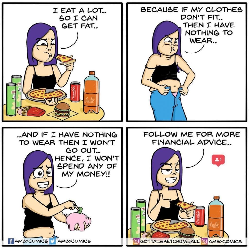 12-1 20+ Amby Comics Everyday Life Moments with Humor and Relatability