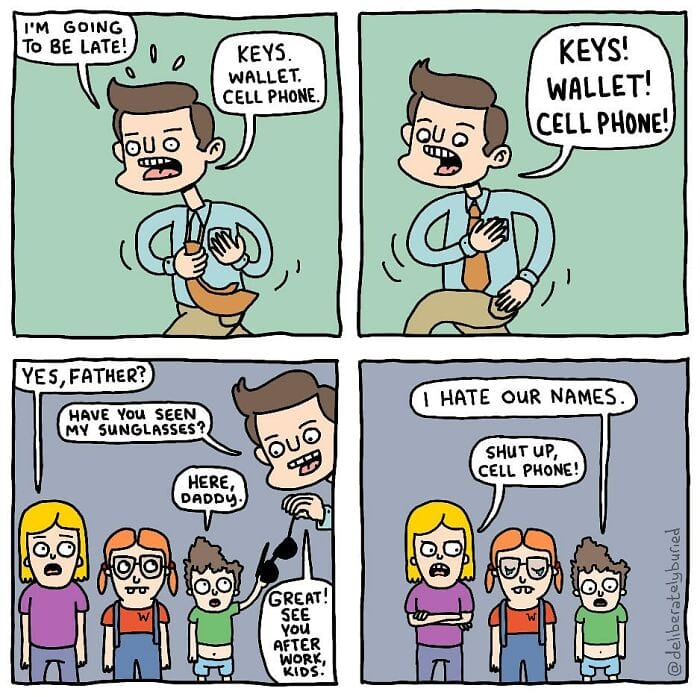 12-15 10+ Random Comics Full of Unexpected Twists for Dark Humor Lovers
