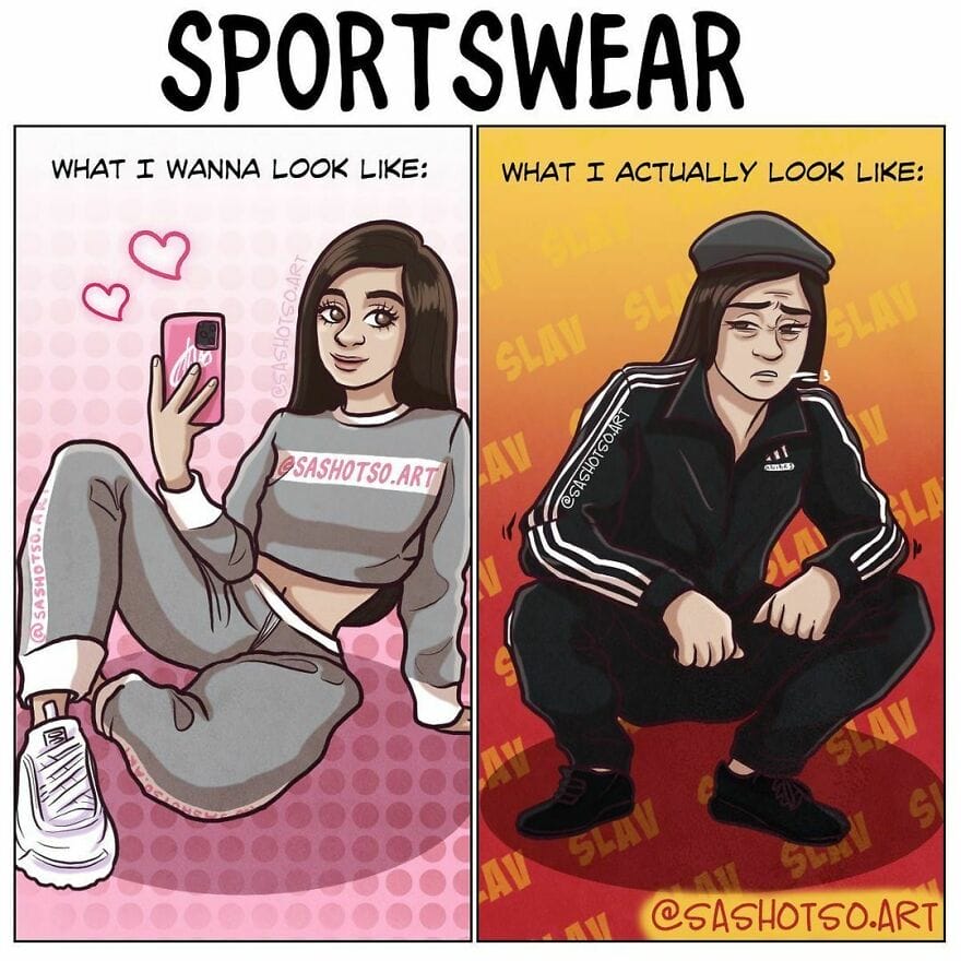 12-22 10+ Sashotso Art Funny Comics about Everyday Life and Relationships