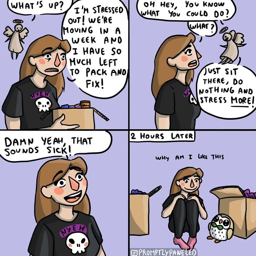 12-26 17+ Promptly Paneled Comics Show Everyday Life Problems and Experiences Faced by Women