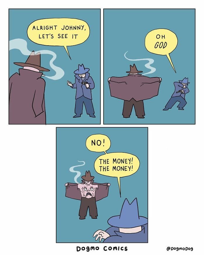 12-37 20 Funny dogmodog Comics by the Artist who have Dark Sense of Humour